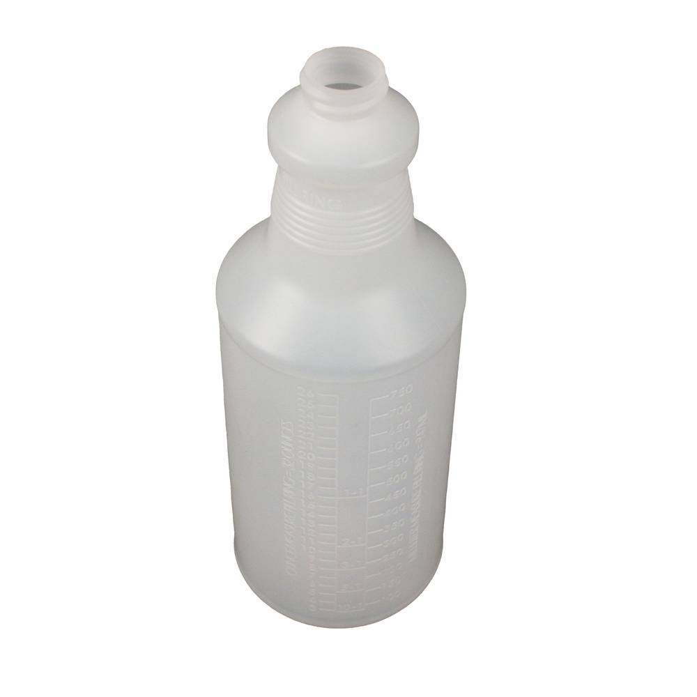 PLASTIC BOTTLE HAND GRIP - BOTELLA GRADUADA PARA ATOMIZADOR 32OZ