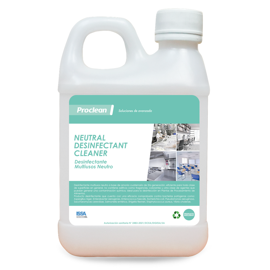 NEUTRAL DESINFECTANT CLEANER - Desinfectante Limpiador Neutro